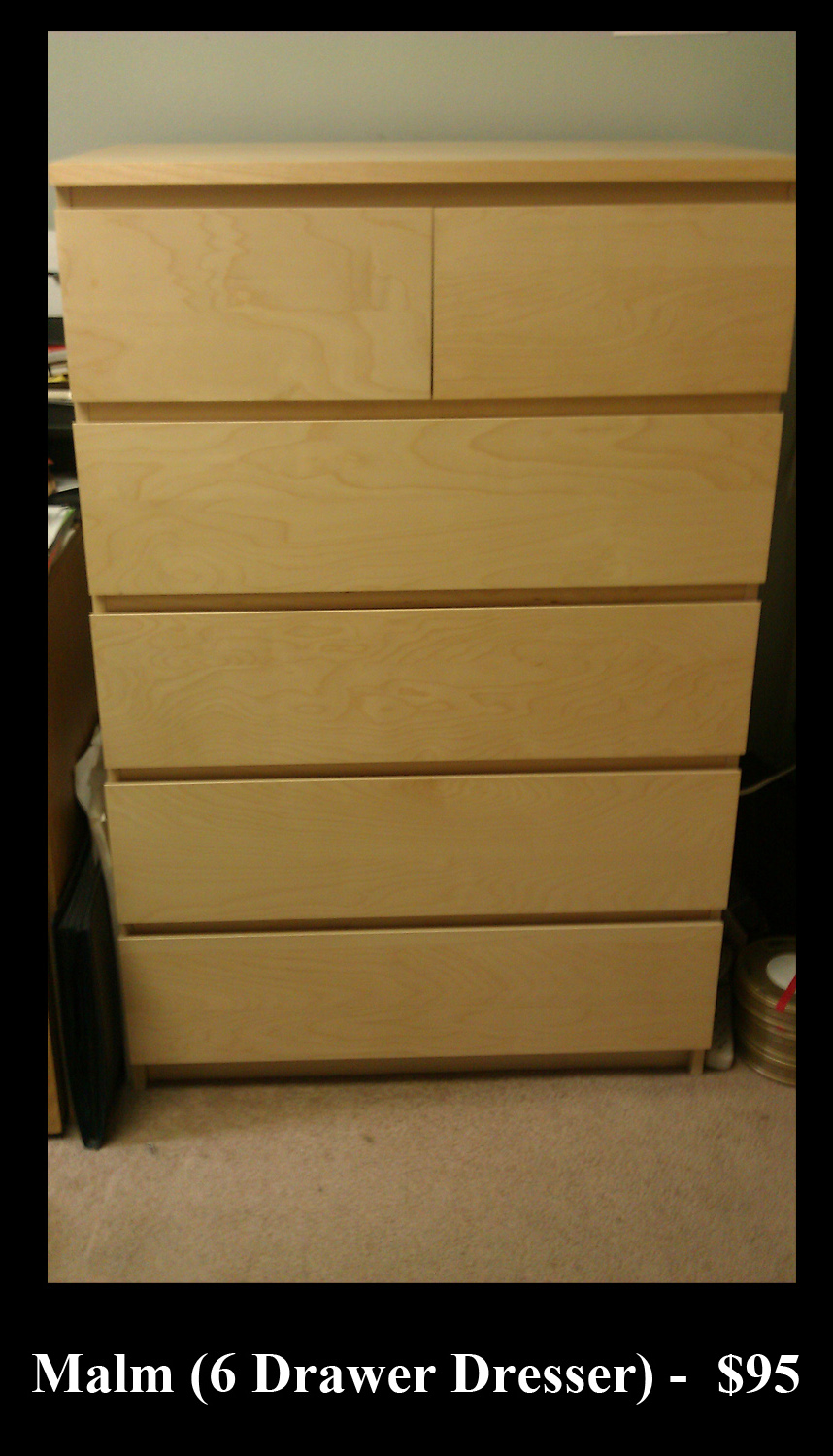 6 Drawer Dresser Blueprints