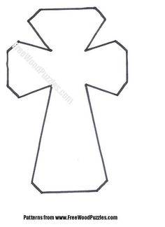 Printable Wooden Cross Patterns