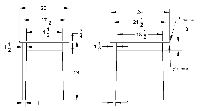 End Tables Plans