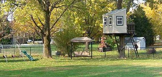 treehouse plans single tree