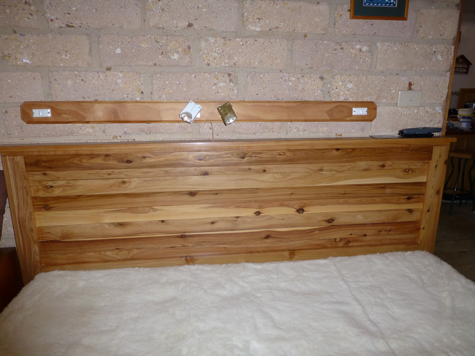 build a king size headboard