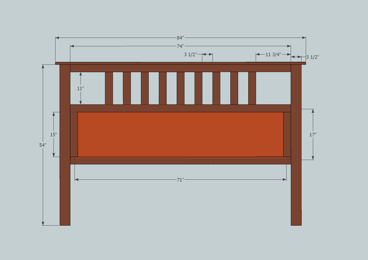 Headboard Plans For Queen Beds