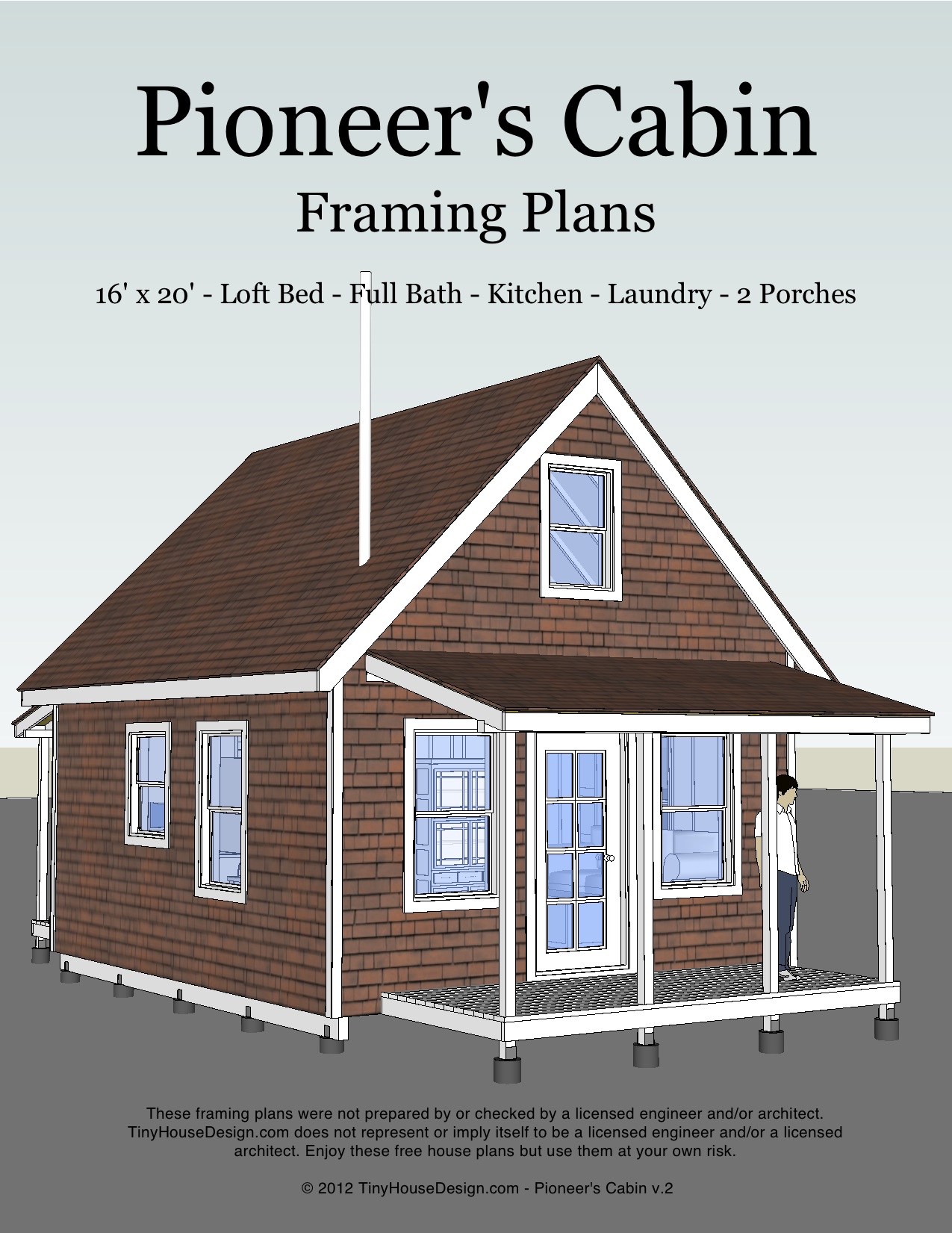 16 X 24 Cabin Plans Free