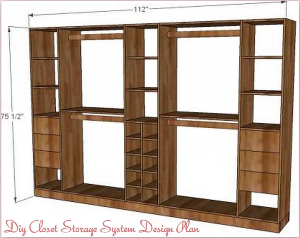 Closet Shelving Plans