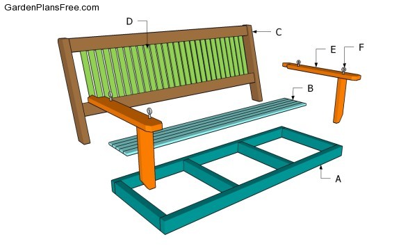 Free Wood Patio Swing Plans