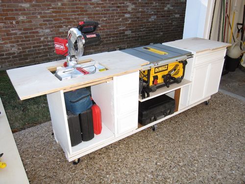 diy table saw stand